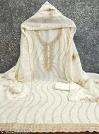 Embroidered Punjabi/All Over Suits Semi-Stitched Suits 