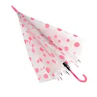 Dot Printed Umbrella 21 Inch [Multicolor, J Handle]