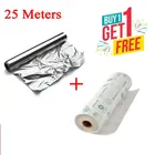 Aluminium Foil with Food Wrapping Butter Paper 