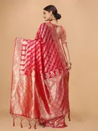 Jacquard Zari Woven Saree for Women 