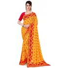 Georgette Printed Saree for Women 