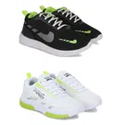 Sports Shoes for Men, Multicolor, Pack of 2 