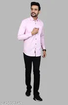 Cotton Blend Full Sleeves Shirt for Men 