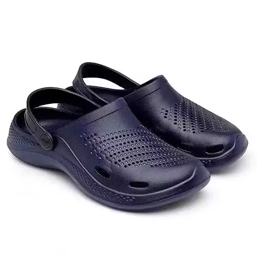 Clogs for Men, Navy Blue (8)