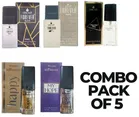 Combo of Oscar Forever Paris Grey 10 ml, Forever Black Perfume 10 ml, Forever Thunder Boy Perfume 10 ml, Happy Perfume 15ml, & My Hope Perfume 15 ml (Pack of 5)