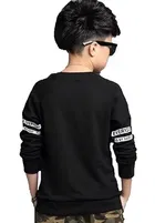 Round Neck Graphic Printed T-Shirt for Boys 