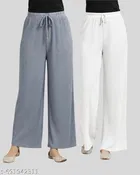 Comfortable Palazzos for Women, Pack of 2 