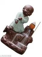 Lord Buddha Water Fountain with 10 Smoke Backflow 