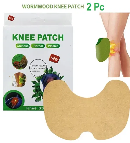 Knee Pain Relief Patches (Green, Set of 2)