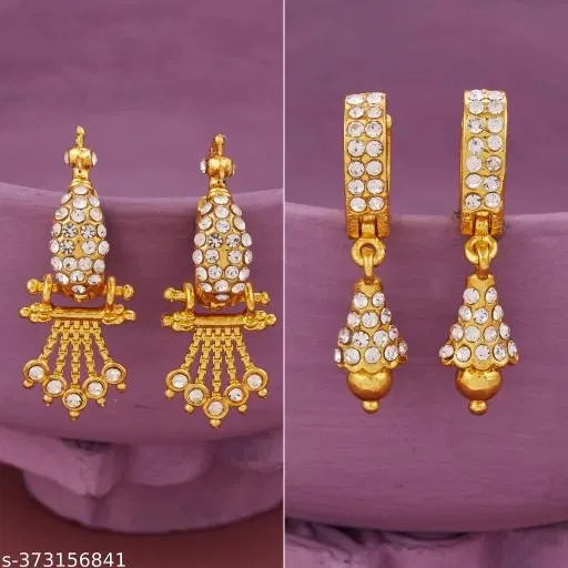 Stylish Earring/Bali Combo For Women'S/Girls