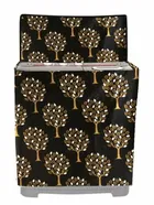 Knit Printed Semi Automatic Washing Machine Cover 