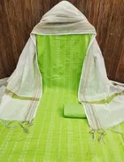 Jacquard Unstitched Dress Material for Women 