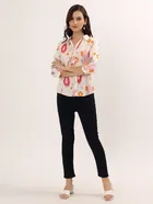 Rayon Printed Shirt for Women 