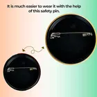 Tricolour Indian Flag Bagdes 