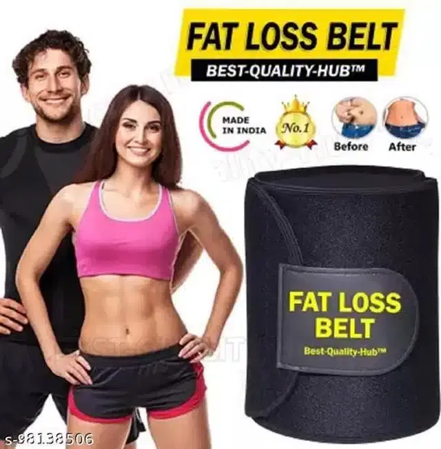 Sweat Belt for Unisex (Black, XXL)