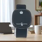 Silicone Strap Square Digital Watch for Men 