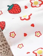 Printed Cotton Blend Frock for Girls 