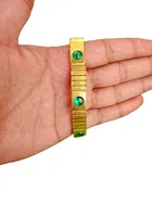 Blood Pressure Control Magnetic Bracelet, Green & Gold