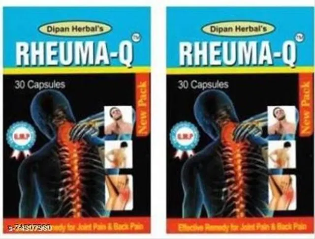 Dipan Herbal Original Rheuma Q Capsule (Pack Of 2)