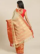 शारदा क्रिएशन कॉटन एम्बेलिशड साड़ी 