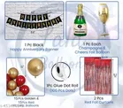 36' Pcs Balloons Decoration Kit, Multicolour, Set of 1