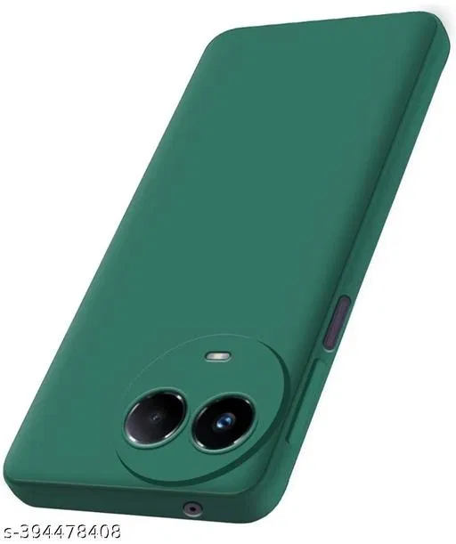 Silicone Mobile Cover for Realme 11x 5g (Multicolor)