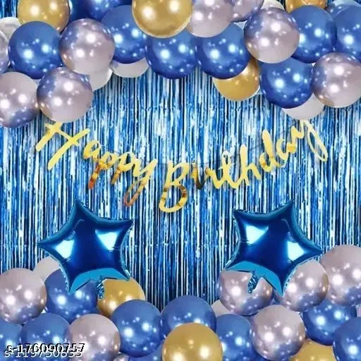 33 Pcs Balloons Decoration Kit, Multicolour, Set of 1