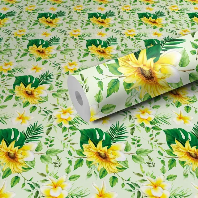 Vinyl Wallpaper Sticker for Wall Decoration (Multicolor, 300x40 cm)