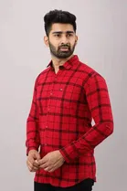 Men's Checkered Full Sleeves Shirt 