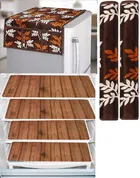 Knit 7 Pcs Fridge Cover Set 