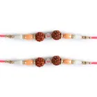 Chandan Akshat Rudraskha Rakhi 