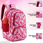 Polyester Backpack Bag, Red