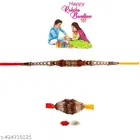 Handmade Designer Rakhi with Roli Chawal 