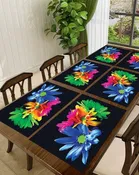 PVC Printed Dining Table Placemats 