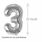 Foil Balloon for Birthday Celebration, No. 32 