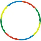 Adjustable Plastic Hula Hoop Ring Set for Kid (Multicolor, Set of 1)