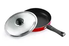 NIRLON Aluminium Frying Pan with Lid 