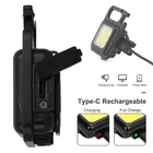 Metal LED Keychain Flashlight 