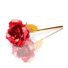 24K Gold Plated Artificial Rose Flower with Photo Frame 