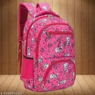 Canvas Backpack Bag, Pink