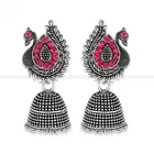 Oxidised Silver Earrings for Women & Girls 