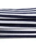 Cotton Striped Face & Hand Towels (Blue, Pack of 5 ) (34x14 inches)