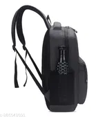 Rubber Backpack for Men & Women, Black