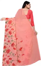 Georgette Printed Saree for Women 