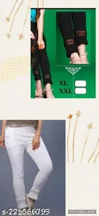Cotton Lycra Trouser for Women 