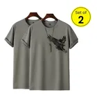 Round Neck Printed T-Shirt for Men 