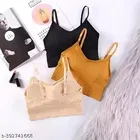 Cotton Bra for Women, Multicolour, Pack of 2 