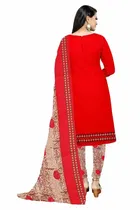 शारदा क्रिएशन क्रेप फ्लोरल प्रिंट सलवार सूट अस्टीचड 