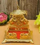 Krishna Ladoo Pooja Jhula, Yellow, Pack of 1