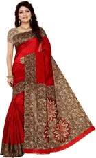 Mysore Silk Printed Saree for Women 